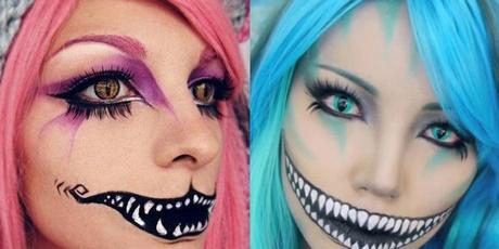 cheshire-cat-smile-makeup-tutorial-64_2 Cheshire Cat smile make-up les