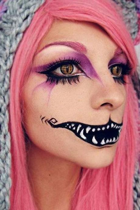 cheshire-cat-smile-makeup-tutorial-64_8 Cheshire Cat smile make-up les