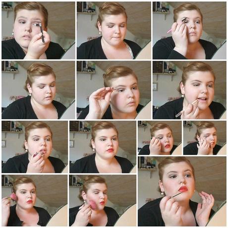 classic-vintage-makeup-tutorial-17_12 Klassieke vintage make-up tutorial