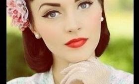 classic-vintage-makeup-tutorial-17_2 Klassieke vintage make-up tutorial