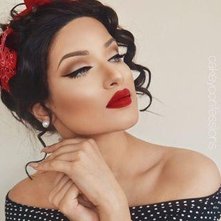 classic-vintage-makeup-tutorial-17_4 Klassieke vintage make-up tutorial