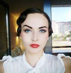 classic-vintage-makeup-tutorial-17_7 Klassieke vintage make-up tutorial