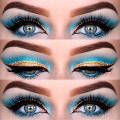 Cleopatra oog make-up stap voor stap