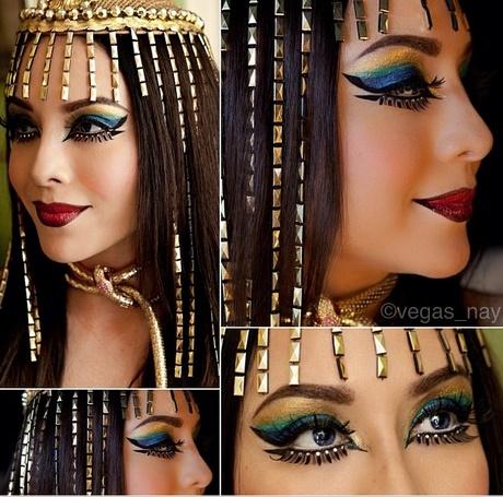cleopatra-makeup-tutorial-and-costume-40_3 Cleopatra make-up les en kostuum
