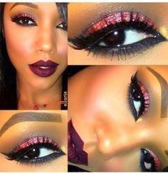 club-makeup-tutorial-for-black-women-93_3 Club make-up les voor zwarte vrouwen
