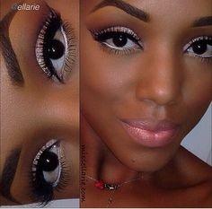 club-makeup-tutorial-for-black-women-93_4 Club make-up les voor zwarte vrouwen