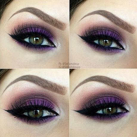 colorful-smokey-eye-makeup-tutorial-94_10 Kleurrijke smokey eye make-up les