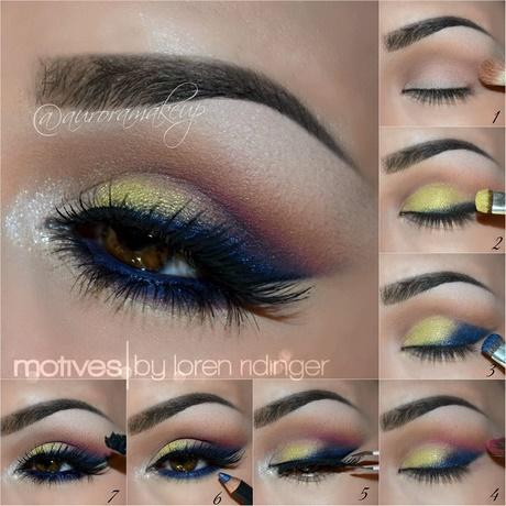 colorful-smokey-eye-makeup-tutorial-94_2 Kleurrijke smokey eye make-up les