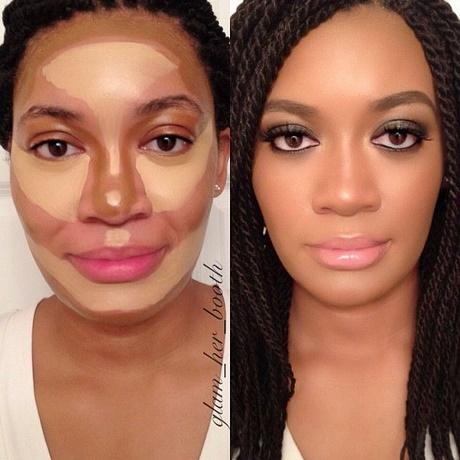 contouring-makeup-tutorial-for-black-women-47_3 Contour make-up les voor zwarte vrouwen