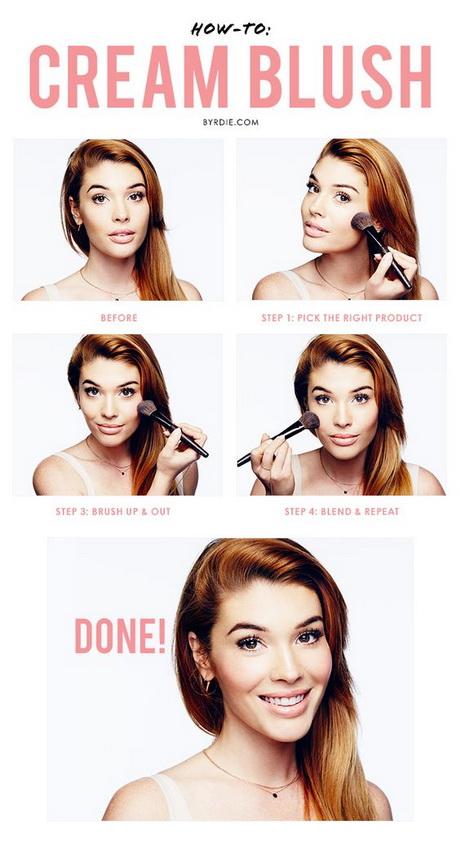 Cream blush make-up tutorial