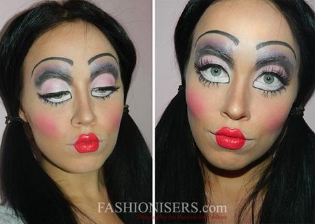 creepy-doll-makeup-step-by-step-41_11 Enge pop make-up stap voor stap