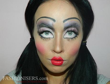 creepy-doll-makeup-step-by-step-41_7 Enge pop make-up stap voor stap