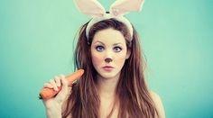 Schattige Bunny make-up les