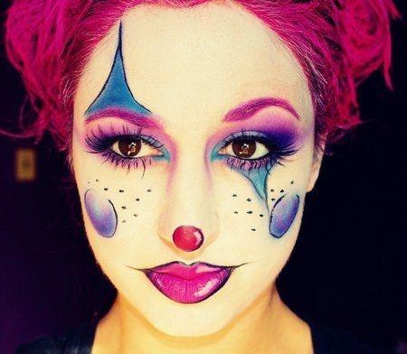cute-girl-clown-makeup-tutorial-95_2 Leuk meisje clown make-up les