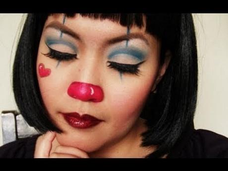 cute-girl-clown-makeup-tutorial-95_3 Leuk meisje clown make-up les