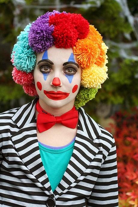 cute-girl-clown-makeup-tutorial-95_5 Leuk meisje clown make-up les