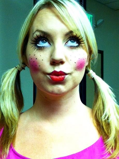 cute-girl-clown-makeup-tutorial-95_8 Leuk meisje clown make-up les