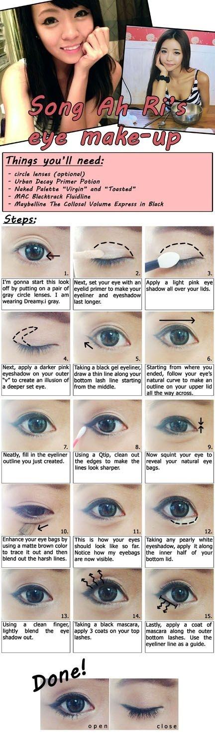 cute-ulzzang-makeup-tutorial-24 Leuke ulzzang make-up tutorial