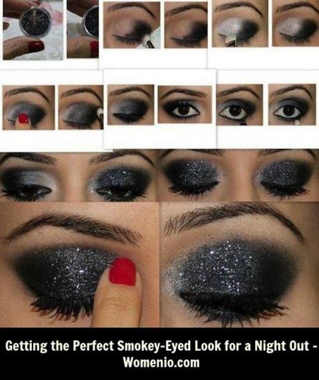 dark-glossy-eyes-hd-makeup-tutorial-45 Donkere glanzende ogen HD make-up tutorial