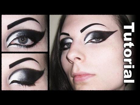 Donkere gotische make-up tutorial