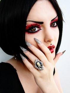 dark-gothic-makeup-tutorial-19_11 Donkere gotische make-up tutorial