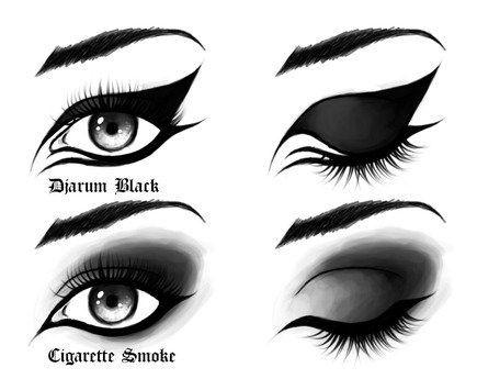 dark-gothic-makeup-tutorial-19_9 Donkere gotische make-up tutorial