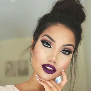 dark-purple-lips-makeup-tutorial-43_2 Dark purple lips make-up tutorial