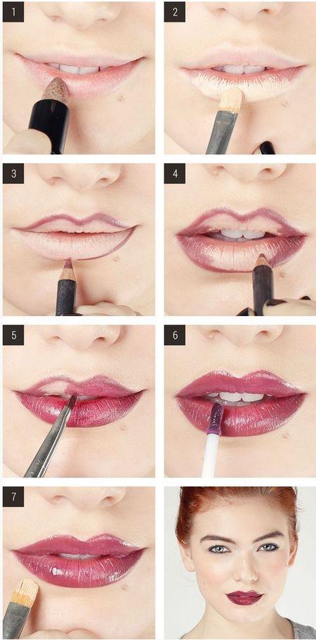 dark-purple-lips-makeup-tutorial-43_6 Dark purple lips make-up tutorial