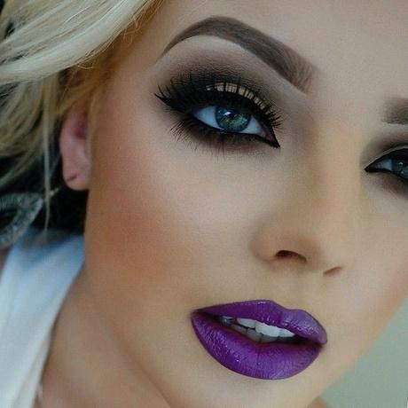 dark-purple-lips-makeup-tutorial-43_7 Dark purple lips make-up tutorial