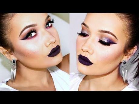 dark-purple-lips-makeup-tutorial-43_8 Dark purple lips make-up tutorial
