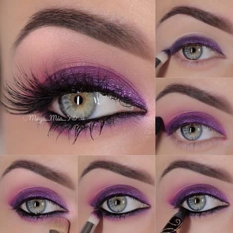 dark-purple-makeup-tutorial-10_11 Donkerpaarse make-up tutorial