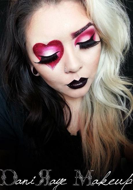 dark-queen-of-hearts-makeup-tutorial-26_11 Dark queen of hearts make-up les