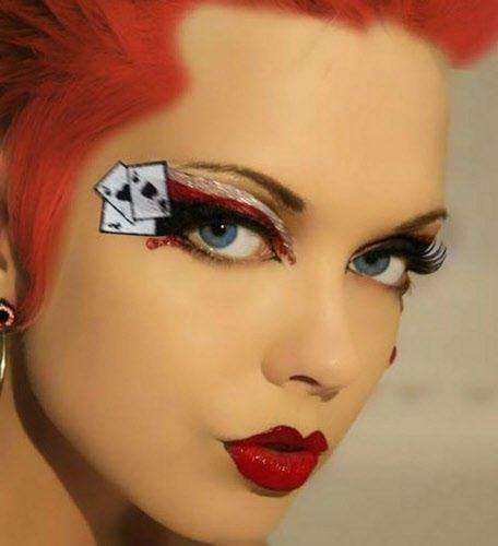 dark-queen-of-hearts-makeup-tutorial-26_2 Dark queen of hearts make-up les