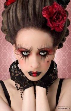 dark-queen-of-hearts-makeup-tutorial-26_6 Dark queen of hearts make-up les