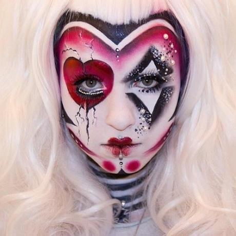 dark-queen-of-hearts-makeup-tutorial-26_7 Dark queen of hearts make-up les