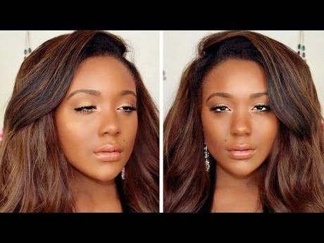 dark-skin-makeup-tutorial-contouring-04_11 Donkere huid make-up tutorial contour