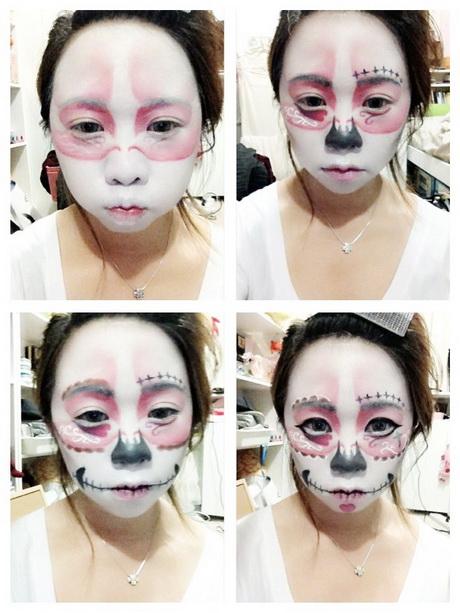 day-of-the-dead-face-makeup-step-by-step-04_6 Dag van het dode gezicht make-up stap voor stap