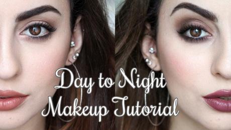 day-to-night-look-makeup-tutorial-95 Dag tot nacht kijken make-up les