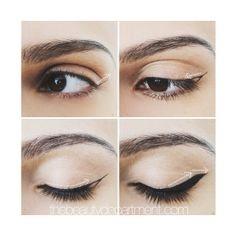 daytime-cat-eye-makeup-tutorial-07 Dag cat eye make-up les