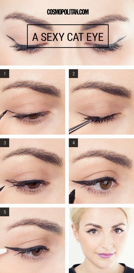 daytime-cat-eye-makeup-tutorial-07_8 Dag cat eye make-up les
