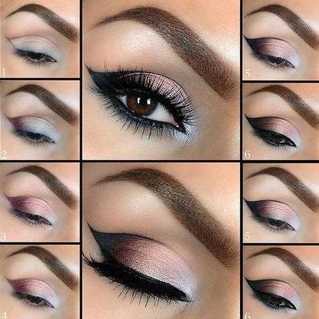 daytime-eye-makeup-tutorial-for-brown-eyes-20_12 Dag make-up les voor bruine ogen