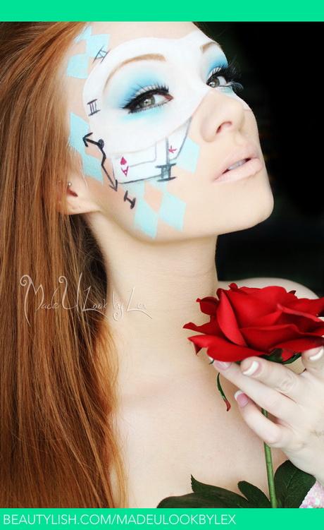 dead-alice-in-wonderland-makeup-tutorial-58_5 Dode alice in wonderland make-up tutorial