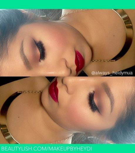 deep-red-lips-makeup-tutorial-14_3 Deep red lips make-up les