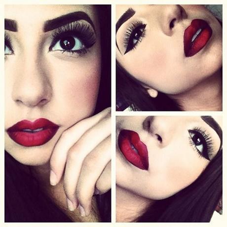deep-red-lips-makeup-tutorial-14_5 Deep red lips make-up les