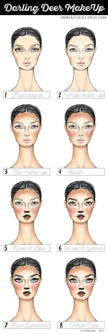 deer-makeup-tutorial-easy-97_6 Herten make-up tutorial eenvoudig