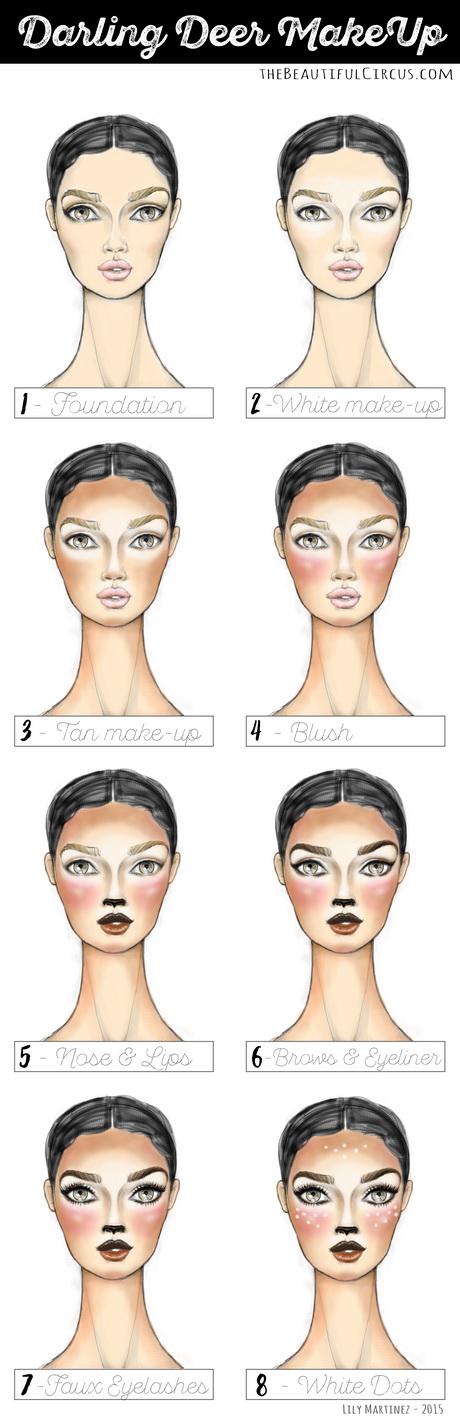 deer-makeup-tutorial-step-by-step-67_3 Herten make-up les stap voor stap