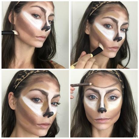 deer-makeup-tutorial-step-by-step-67_6 Herten make-up les stap voor stap