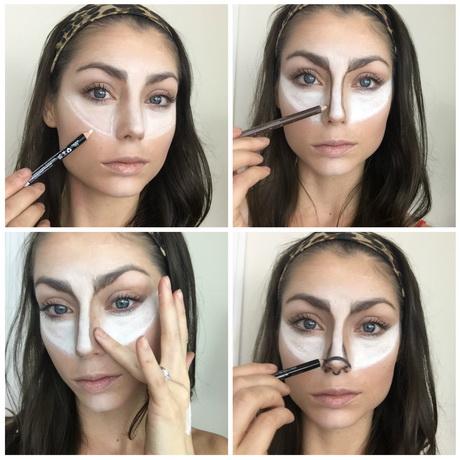 deer-makeup-tutorial-step-by-step-67_9 Herten make-up les stap voor stap