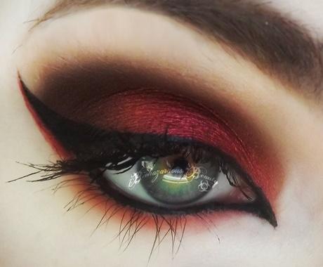 devil-eye-makeup-tutorial-56_8 Devil eye make-up les