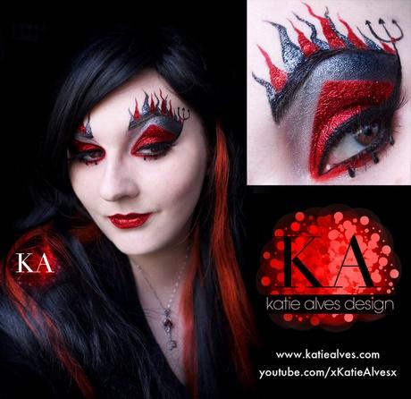 devil-eye-makeup-tutorial-56_9 Devil eye make-up les